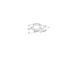 Roca Tempo Wall-Mounted Soap Despenser black, A817037GO0