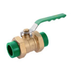 BR 32 Mm – ( 1 ) Ball Valve, Brass, Green