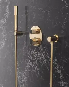 Grohe Rainshower Shower Outlet Elbow Gold 2