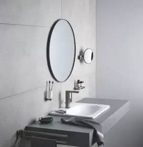 Grohe Selection Shaving Mirror Black
