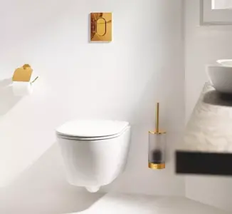 Grohe Selection Toilet Brush Set Gold
