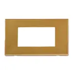 Panasonic 3M plate with mounting frame gold