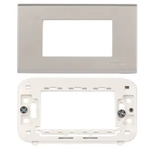Panasonic 3M plate with mounting frame silver Wide