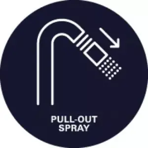 Pull out Dual Spray