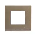 Panasonic Square plate for multi socket Gray Wide