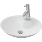 SANIPURE AMBRUS ABOVE-COUNTER BASIN WHITE 43 CM