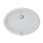 SANIPURE HYDRA UNDER-COUNTER WASHBASIN 51 * 37 CM , WHITE