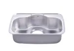 Hans Kitchen Sink 74cm With Soap Dispenser ,CB74