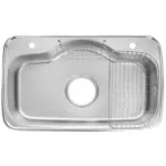 Hans Kitchen Sink 88 Cm With Colander And Soap Dispenser ,CB88