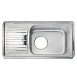 Hans Single Bowl Kitchen Sink 88 cm ,HS88S