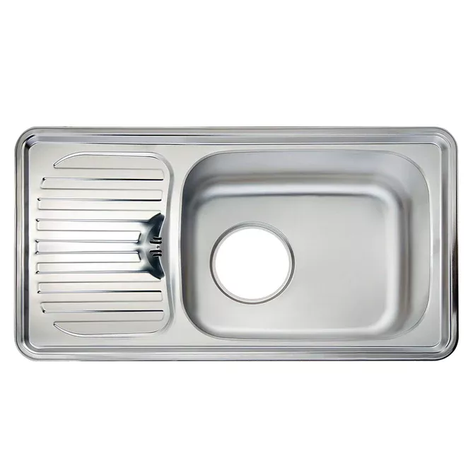 Hans Single Bowl Kitchen Sink 88 cm ,HS88S