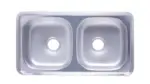Hans Double Bowl Kitchen Sink 87 Cm ,ISD870