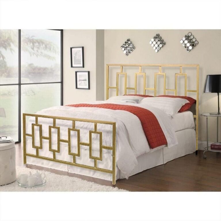 Steel single bed