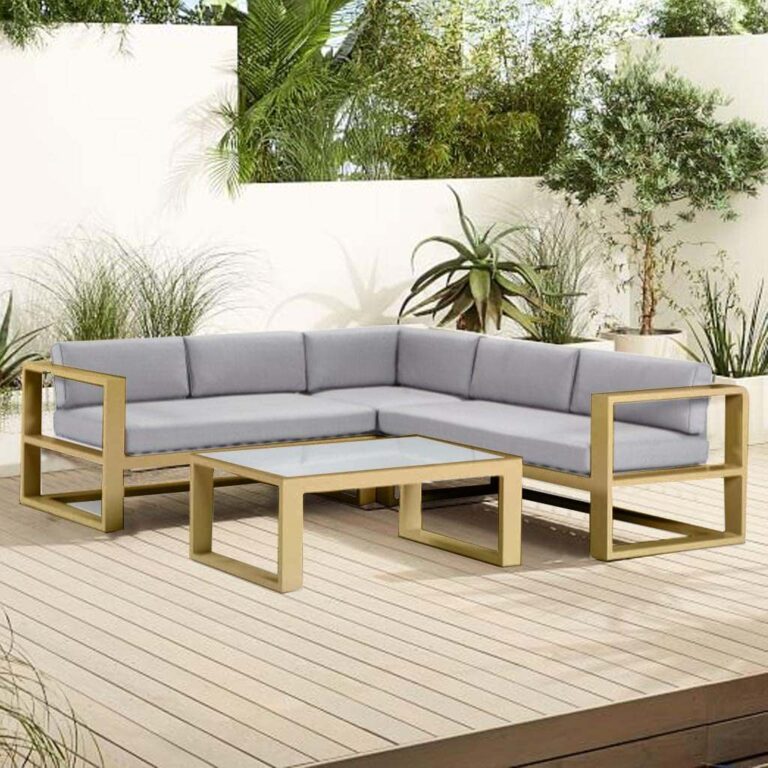 Steel Outdoor Set 4 pieces