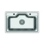 ASIL sink 0.8 mm 81* 51 AS with drain 187 Turkish