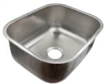 ASIL sink 1 mm 38 * 48 AS without drain 20 Turkish