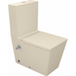 SANIPURE KEPLER COMBINATION CLOSE-COUPLED TOILET, RIMLESS WASHDOWN MODEL WITH DOUCHE AND TANK , SOFT CLOSE SEAT & COVER