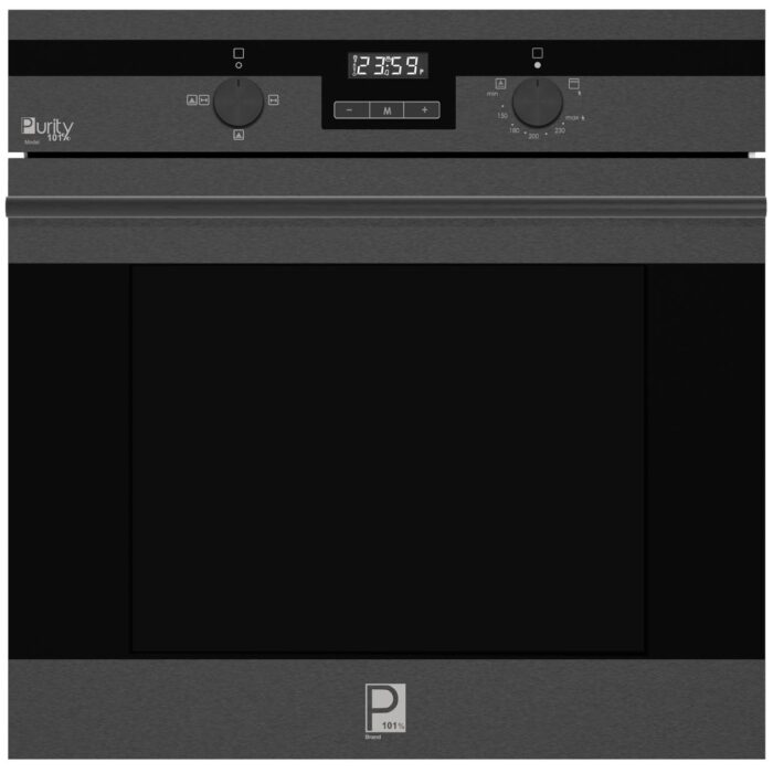 Purity Dark inox Built in Gas Oven with Turbo Fan ,FR PRO