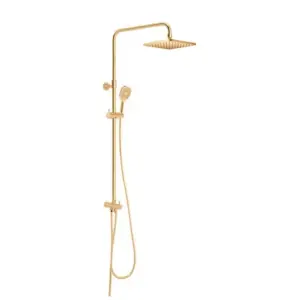 Kludi Rak Dual Shower System Square 96 Cm Rose Gold ,RAK48043.RG1