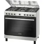 Bosch Series 4 Gas Range Cooker Stainless Steel 90 Cm, HGVDF0V50S