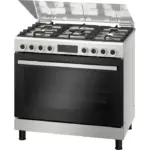 Bosch Series 6 Gas Range Cooker Stainless Steel 90 Cm ,HGX5G7W59S