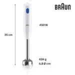 Braun Multiquick 1 Hand Blender – MQ10201MWH