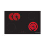 Bosch Series 6 Electric Hob 4 Burners 80cm Black ,PKN811FP2E