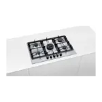 Bosch Series 6 Gas Hob 5 Burner 75cm Stainless Steel ,PCQ7A5B90