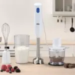 Braun Hand Blender with Metal Shaft – 3-in-1, 450W, WMQ10202M